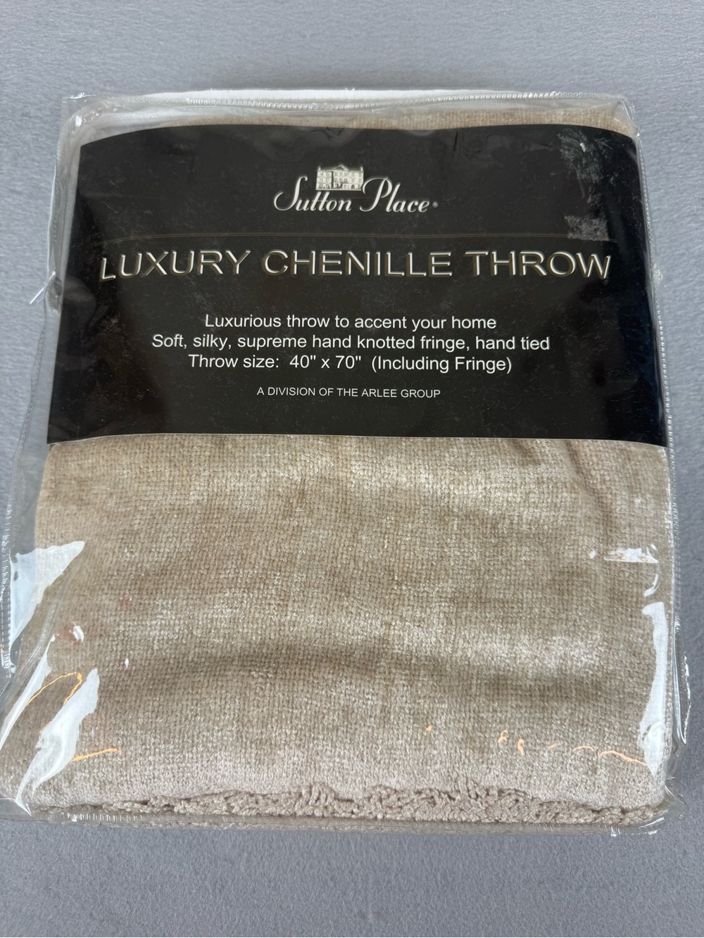 Luxury Chenille Throw